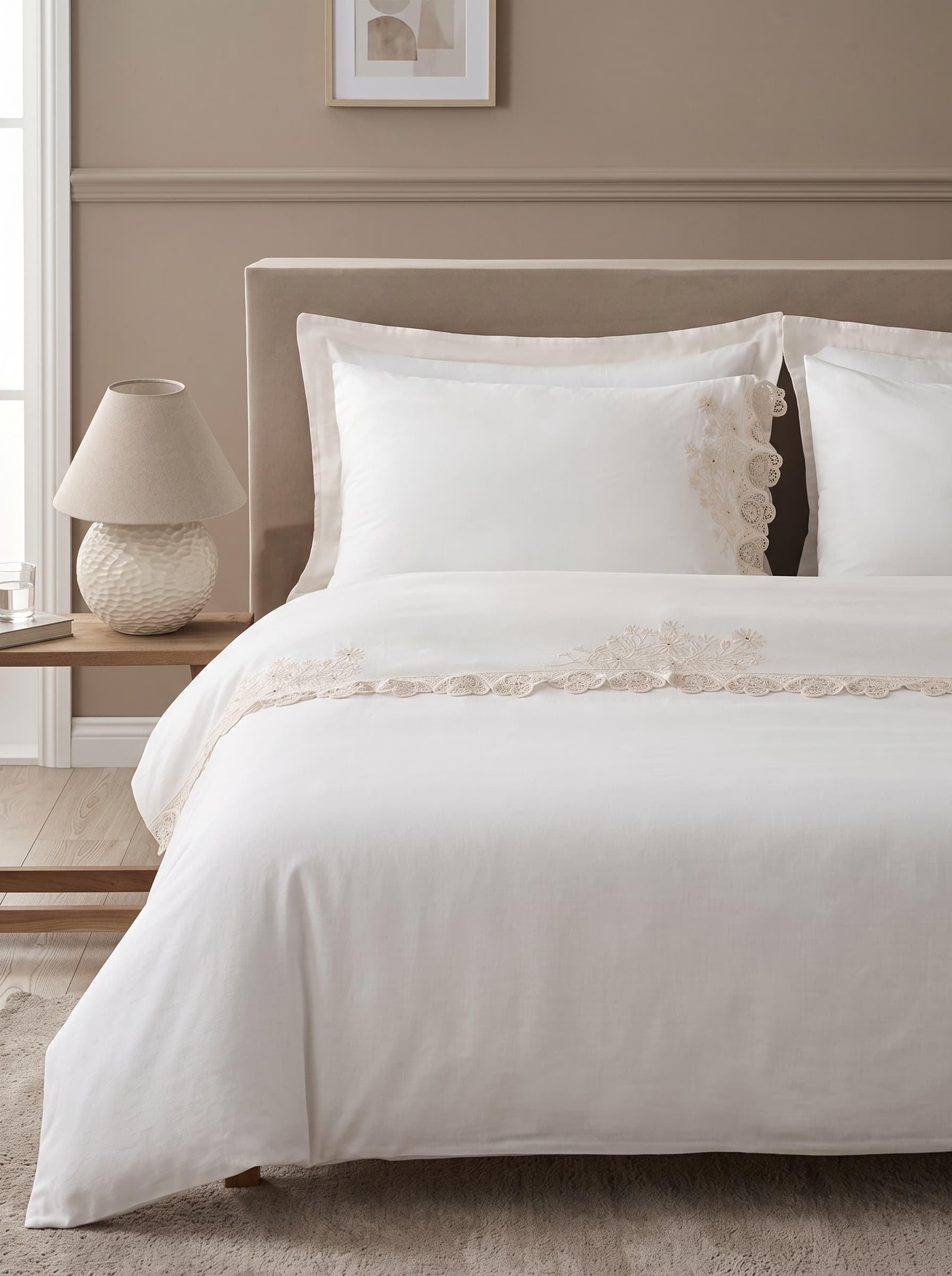EcoCotton Amanda Çift Kişilik Nevresim Takımı çeyizlik nevresim takımları - 2. görsel