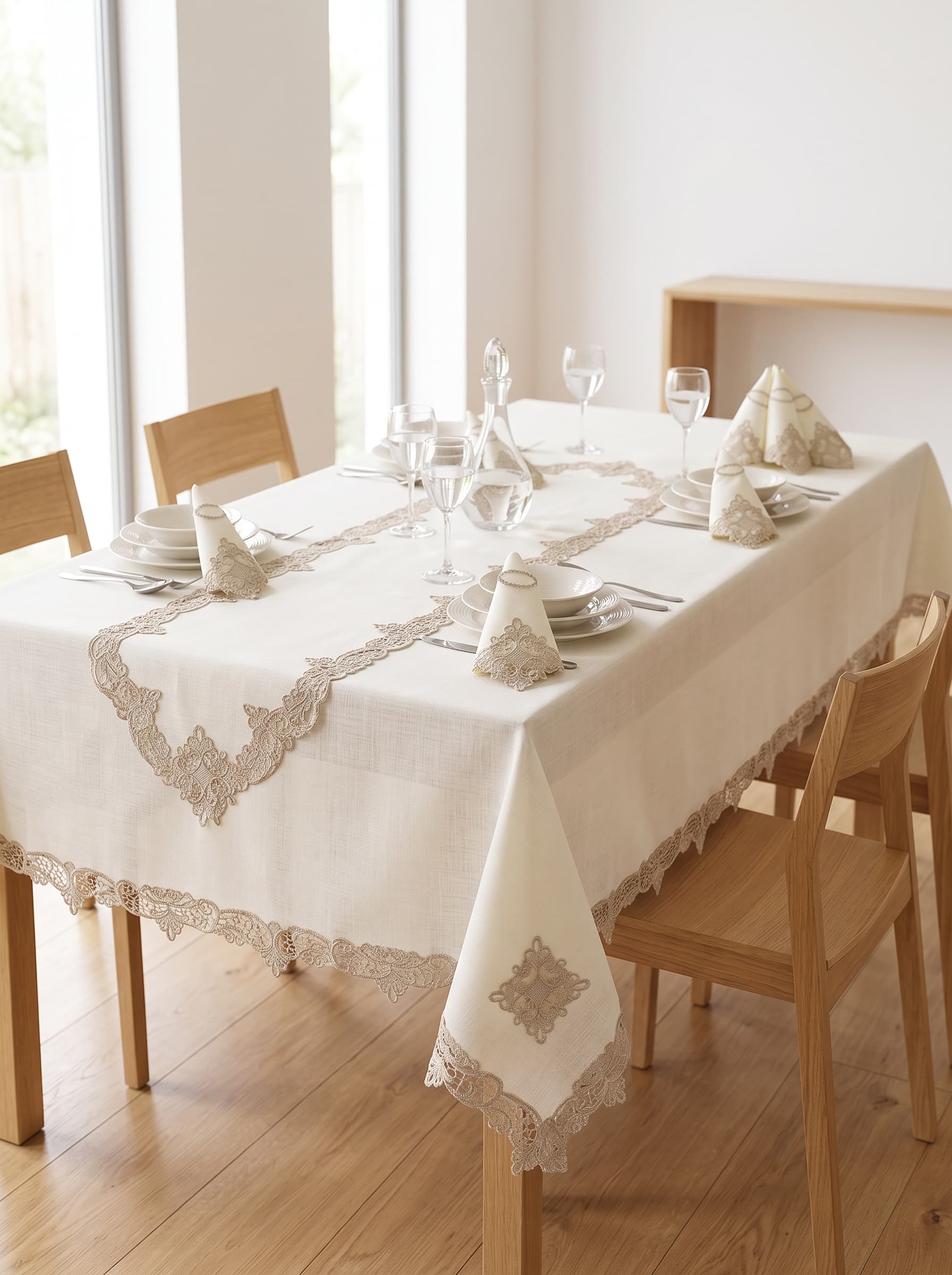 Moda Çeyiz Efes Yemek Takımı çeyizlik yemek takımları (Beyaz) - 2. görsel