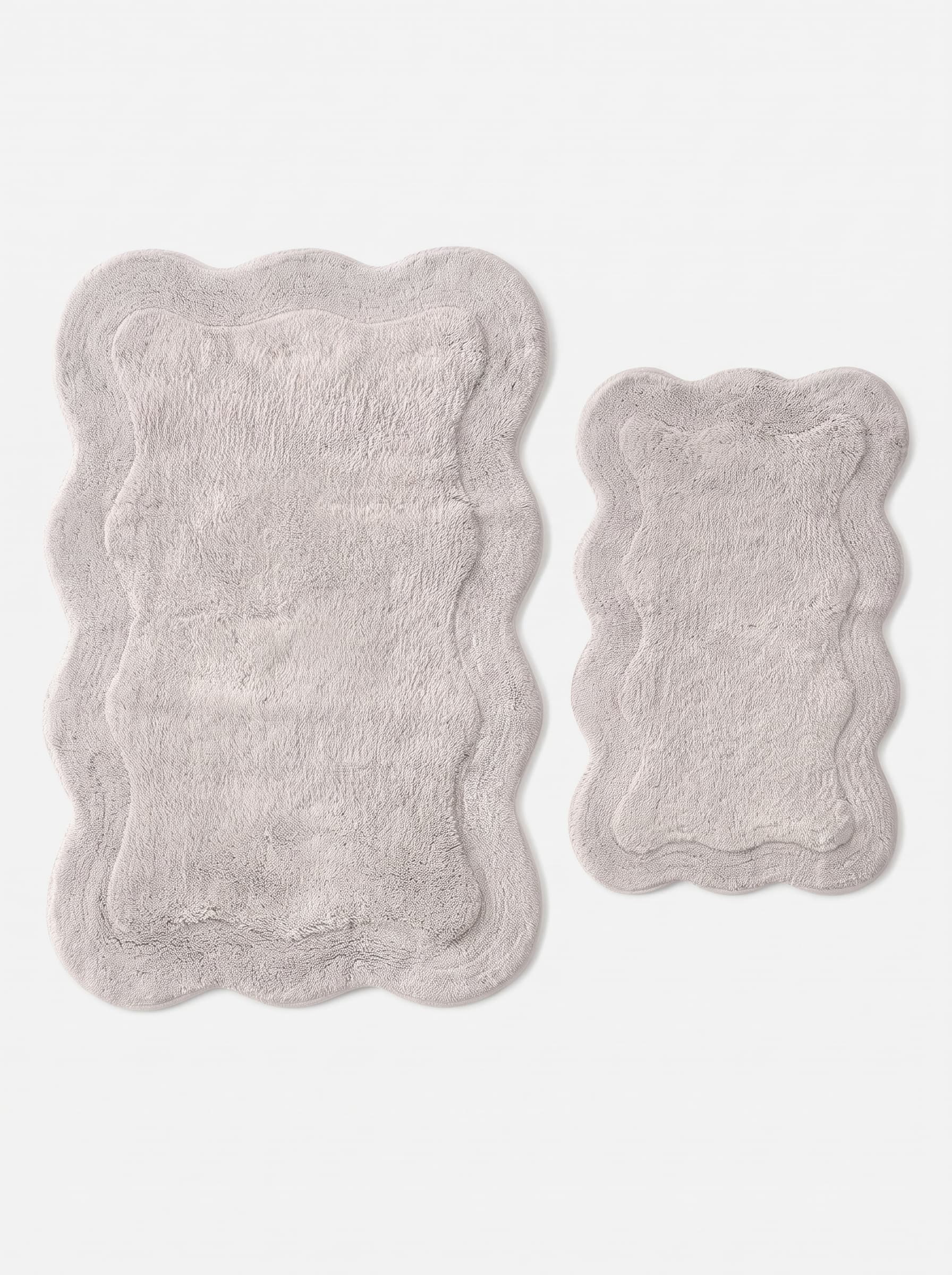 EcoCotton Sare 2li Banyo Paspas Seti çeyizlik banyo paspas setleri