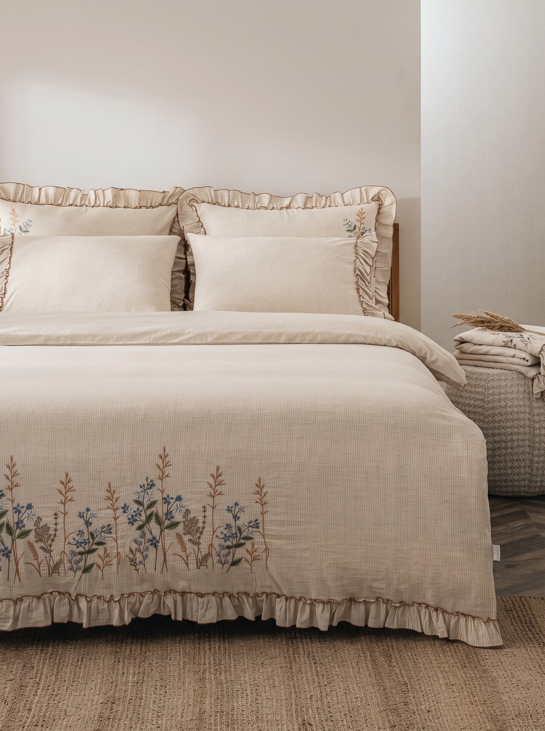EcoCotton Latifa Çift Kişilik Nevresim Takımı çeyizlik nevresim takımları